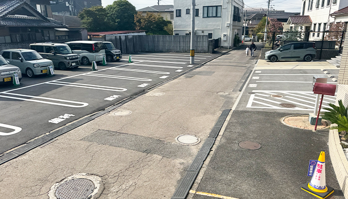 駐車場10台完備